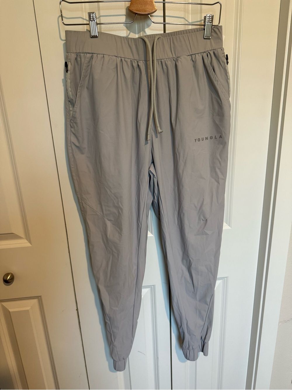 YoungLA Light Gray Performance Joggers